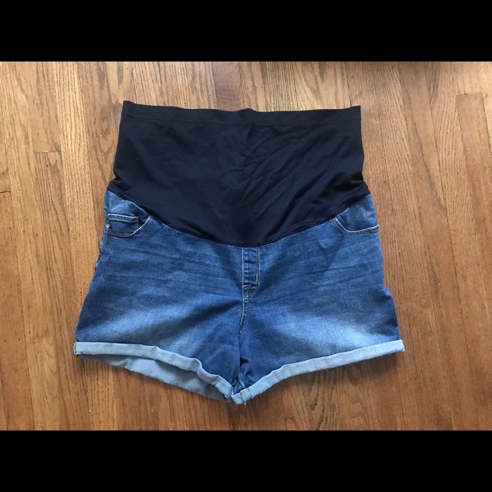Maternity Denim Shorts